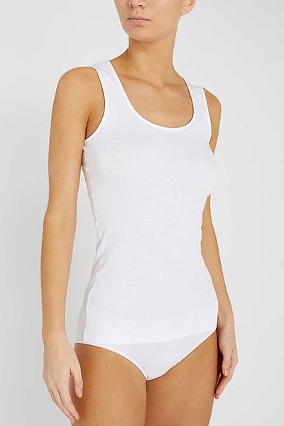 Sea Island Cotton Vest Top from Hanro