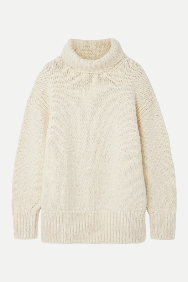 Valli Cotton Turtleneck Sweater from Loveshackfancy