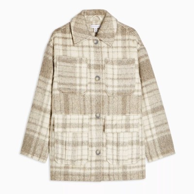 Cream Check Jacket