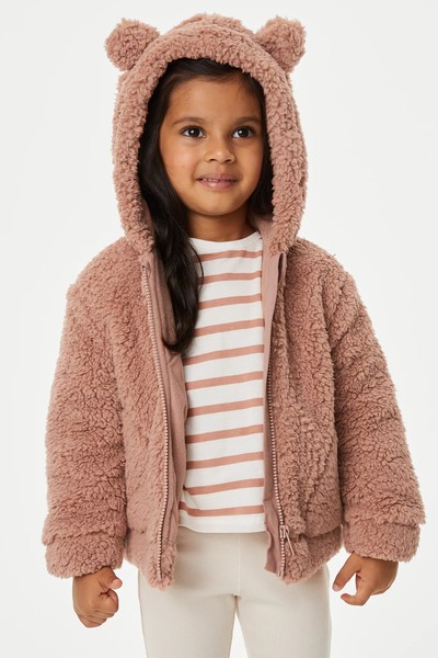 Borg Hooded Jacket from M&S