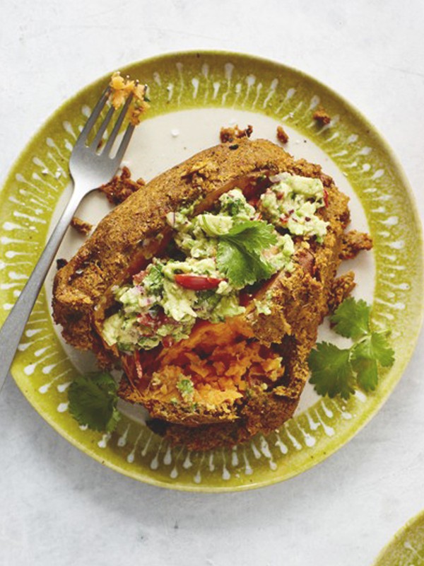 Curry-Crusted Sweet Potatoes