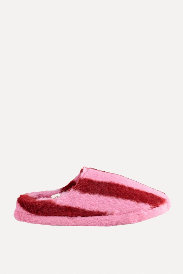 Stripe Mule Slippers from Next