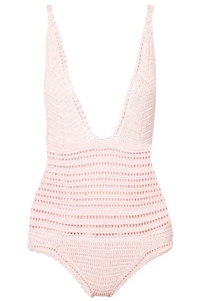 Lalita Crocheted Cotton Swimsuit from She Made Me