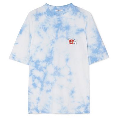 Tie-Dyed Cotton Jersey T-shirt