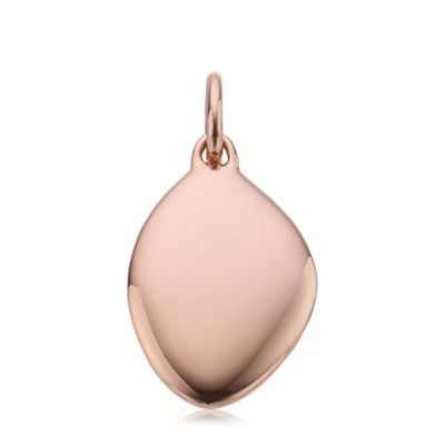 Nura Teardrop Pendant Charm in Rose Gold