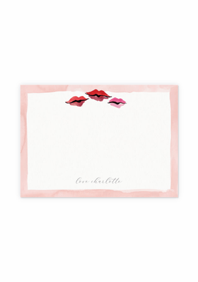 Lips, Lips, Lips Notecard Set from Papier