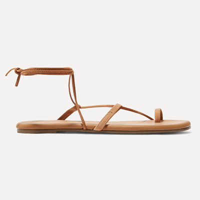 Jo Suede & Leather Sandals from Tkees
