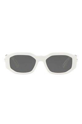 Hexad Signature Square Frame Sunglasses from Versace Eyewear