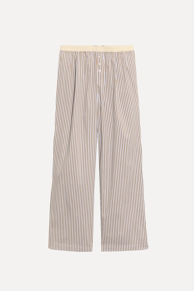 Contrast Stripe Pyjama Trousers