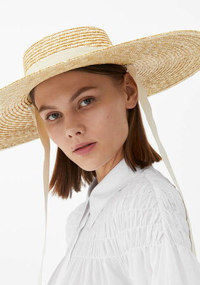 Wide-Brimmed Straw Hat from Arket