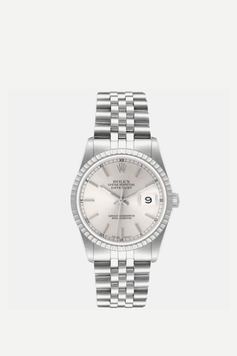 Silver Stainless Steel Datejust from Rolex