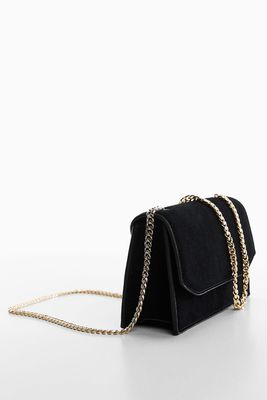 Chain Leather Bag from Mango