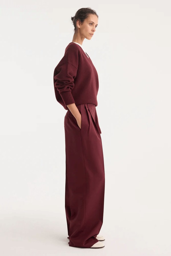 Mid-Waist Tailored Trousers from RÓHE