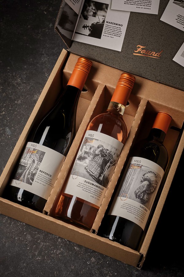 Found Italian Wine Trio Gift from marks and spencer
