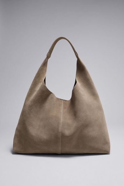Classic Suede Tote from & Other Stories