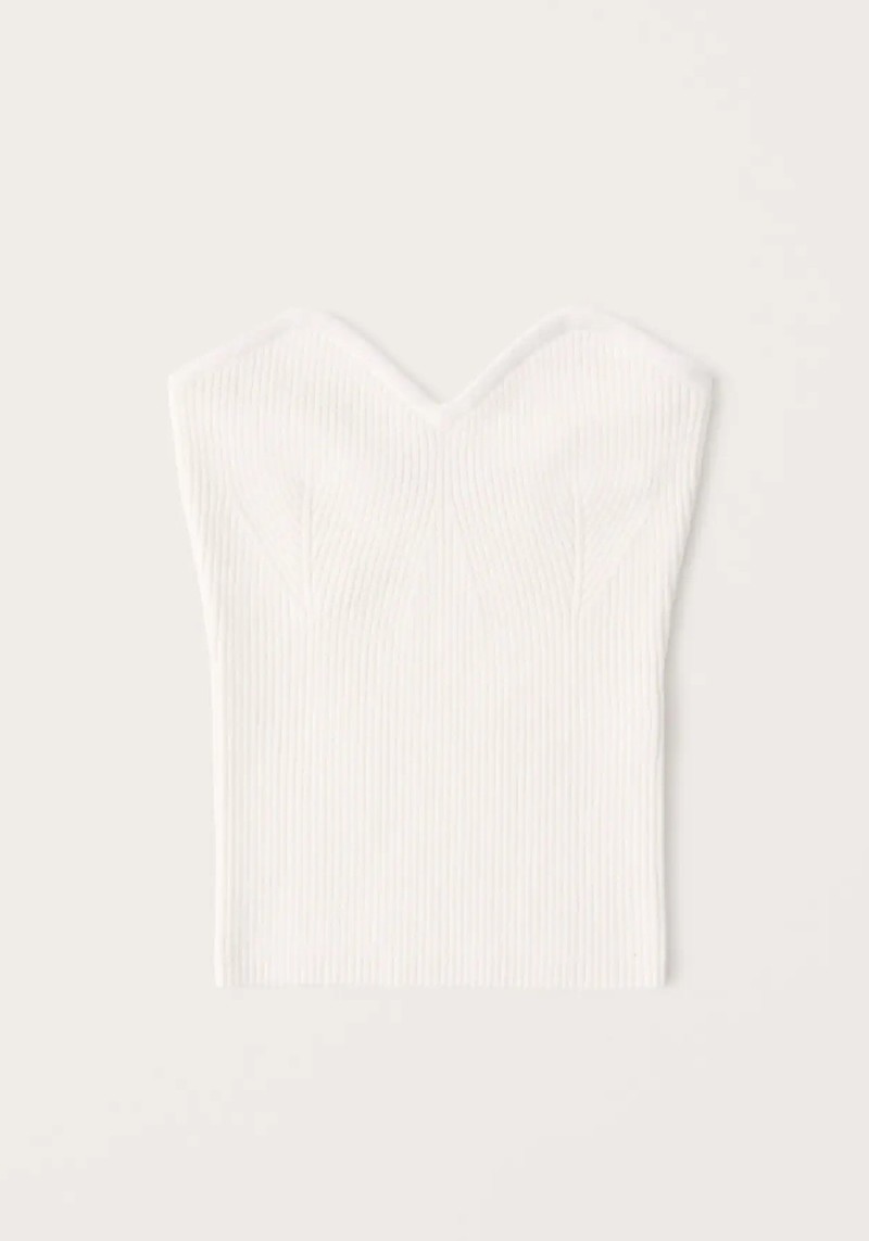 Strapless Ribbed Tank from Abercrombie & Fitch