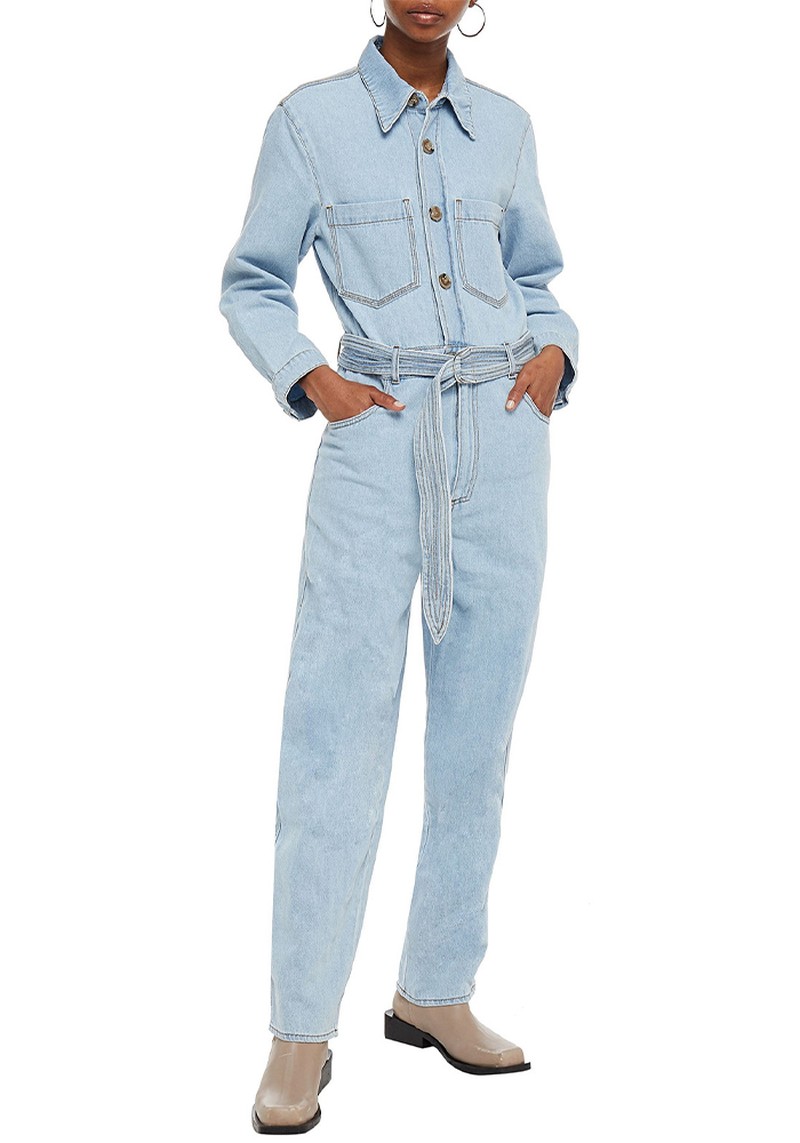 Belted Denim Jumpsuit from Remain Birger Christensen