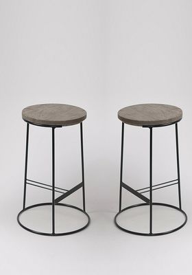 Dresden Kitchen / Bar Set of Two Stools