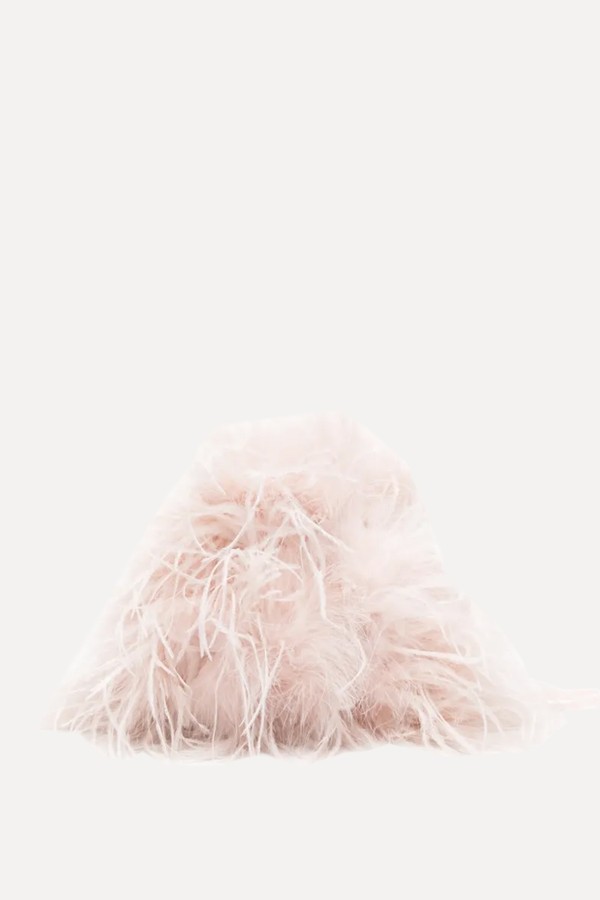 Feather Satchel from Yves Salomon