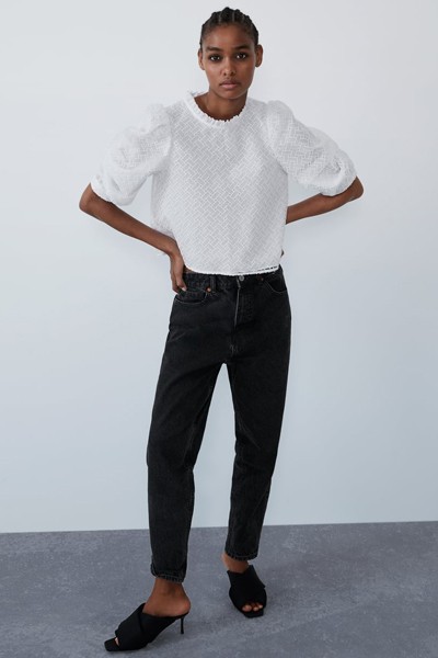 Voluminous Textured Top