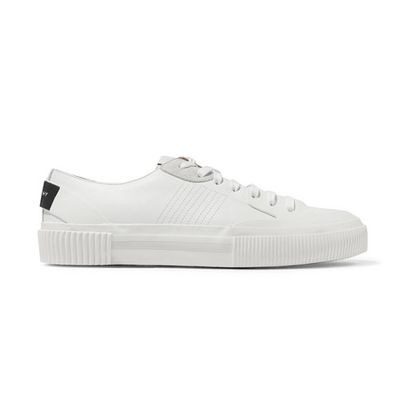 Tennis Light Suede-Trimmed Leather & Rubber Sneakers from Givenchy