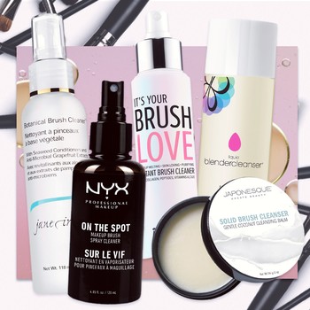 10 Make-Up Brush Cleansers Worth Investing In