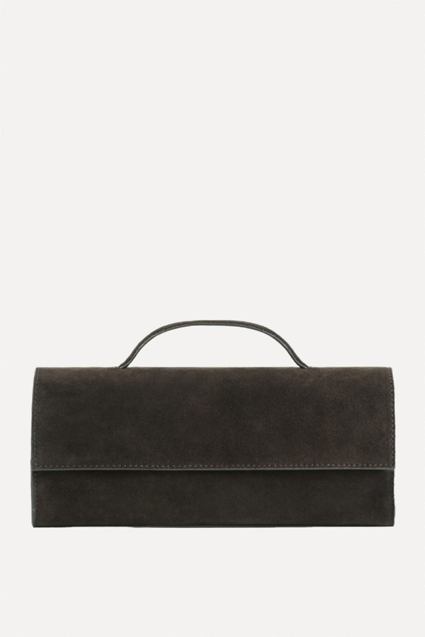 Suede Gallery Clutch Bag from COS