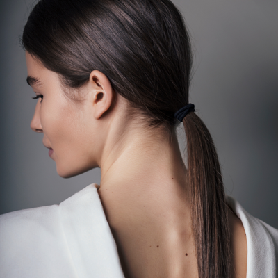 How To Create A Sleek, Low Ponytail
