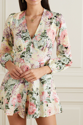 Maribelle Floral-Print Linen Playsuit from Faithfull The Brand