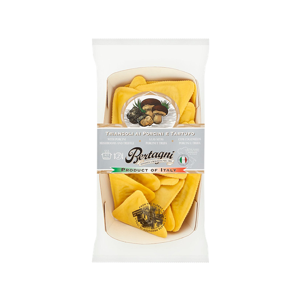 Porcini Mushroom and Truffle Triangoli  from Bertagni