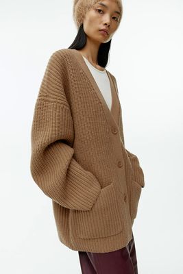 Relaxed Wool Cardigan from ARKET