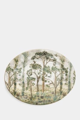 Tall Trees Fine Bone China – Oval Platter 