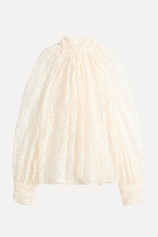 Oversized Lace Blouse