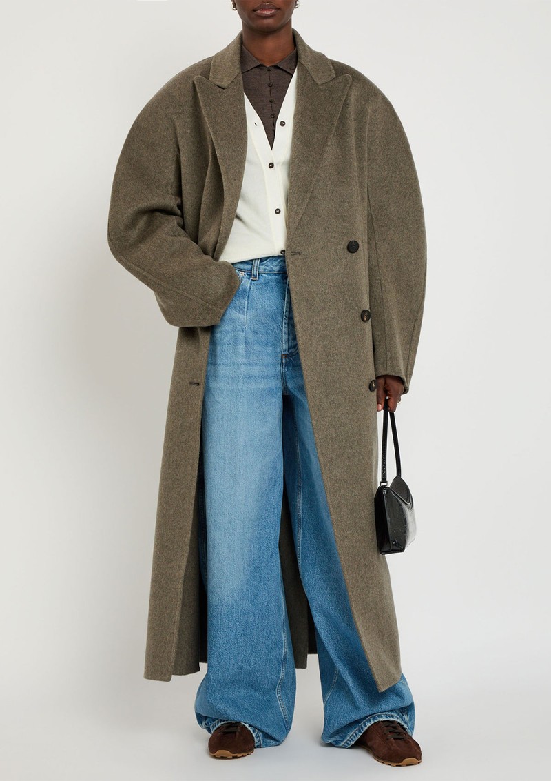 Le Manteau D'Homme Double-Breasted Wool Coat from Jacquemus