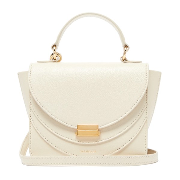 Luna Mini Layered-flap Leather Shoulder Bag from Wandler