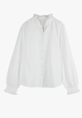 Zinnia Frilled Shirt from Hush