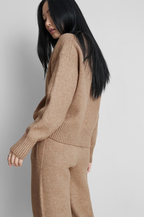 Wide Leg Knitted Trousers from Primark