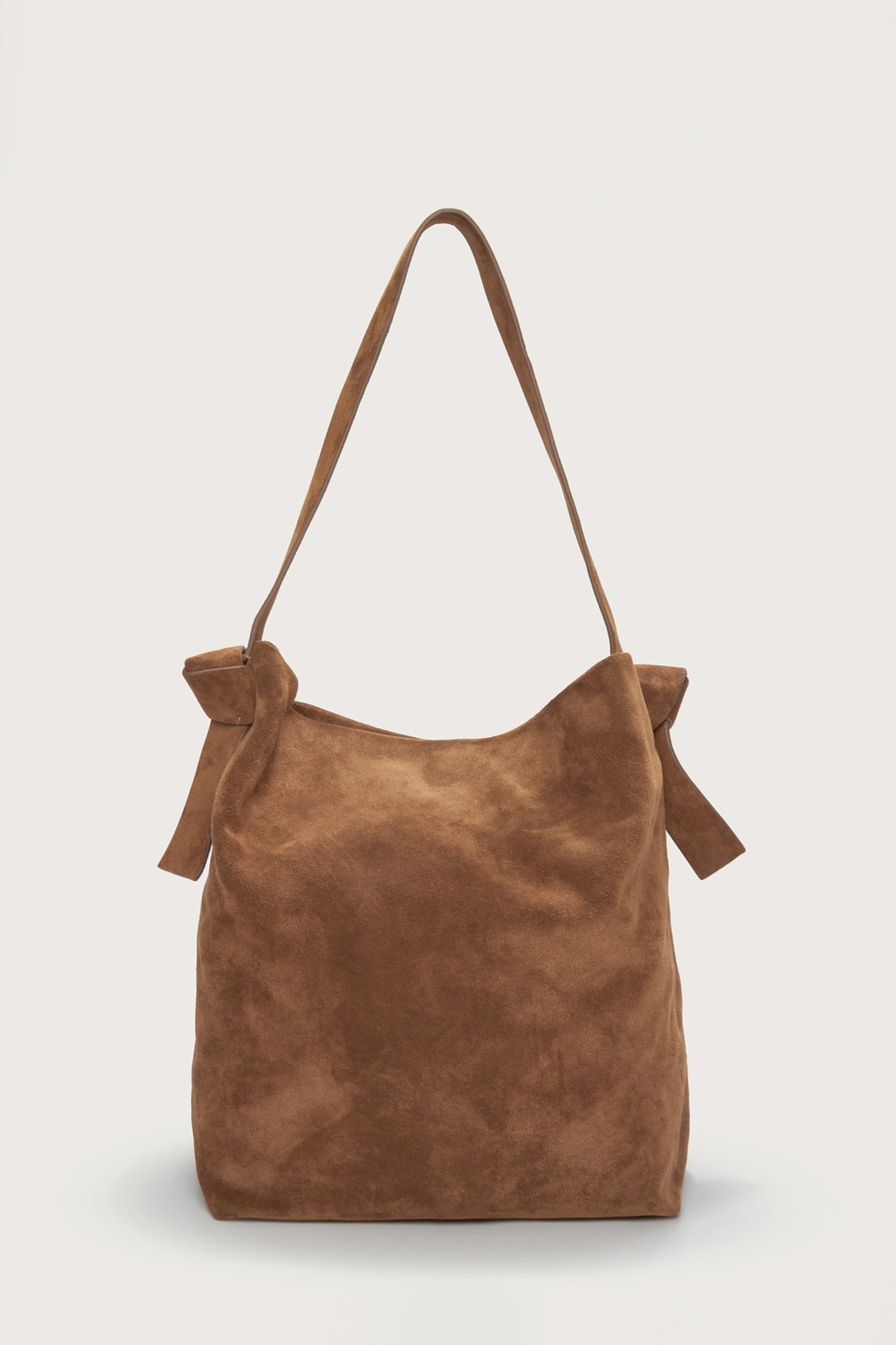 Pembroke Knot Large Suede Tote