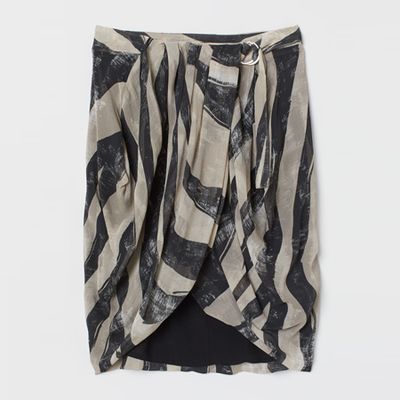 Draped Wrapover Skirt from H&M
