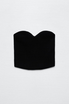 Knit Bustier Top from Zara