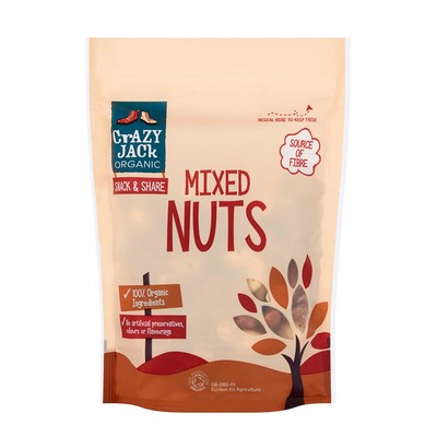 Crazy Jack Organic Mixed Nuts from Ocado