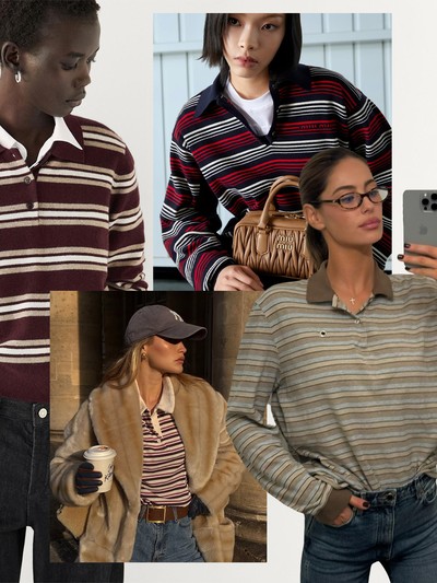 The Micro Trend: Miu Miu-Style Polo Knits