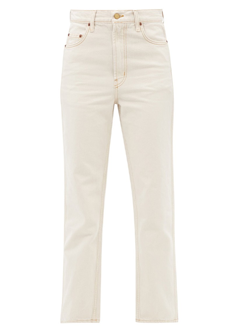 Louis High-Rise Cropped Jeans from B Sides