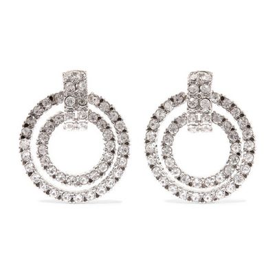 Crystal Clip Earrings from Kenneth Jay Lane