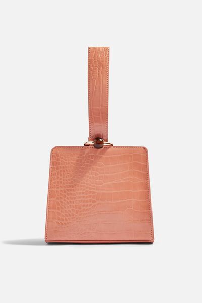 Swish Apricot Ball Handle Cross Body Bag