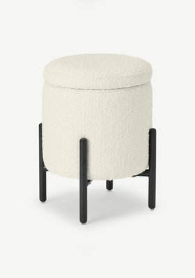 Asare Round Dressing Table Storage Stool