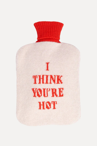 I Think You’re Hot Water Bottle from Pickles Knitwear