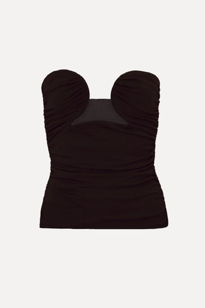 Dominique Bustier Top from Pixie Market