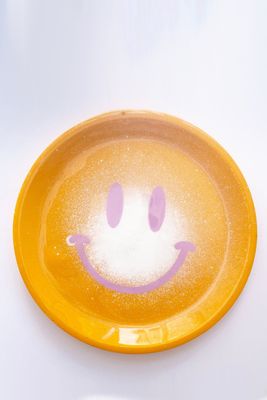 Splatter Smiley Dish  from Prints By GG 