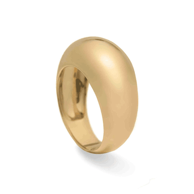 Gold Bombé Ring